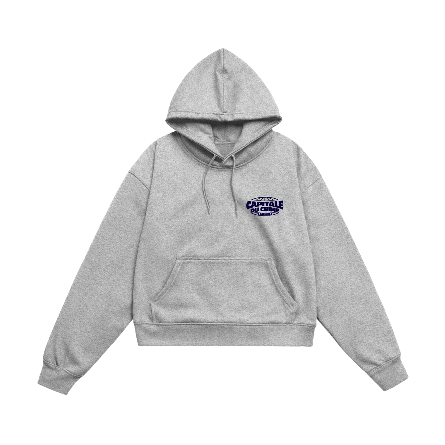 Hoodie Capital du crime radio 3 réedition | gris