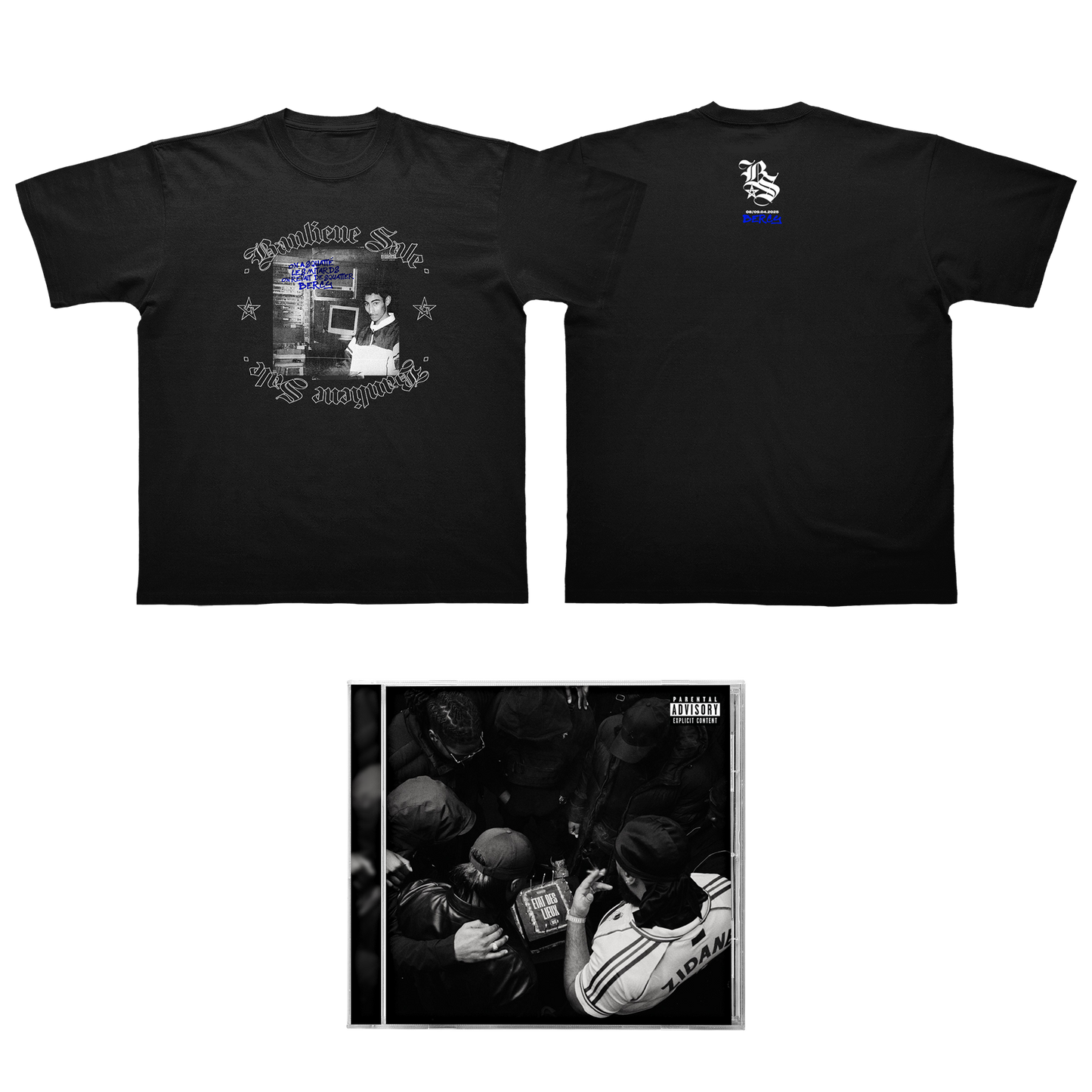 CD + T-SHIRT "ÉTAT DES LIEUX"