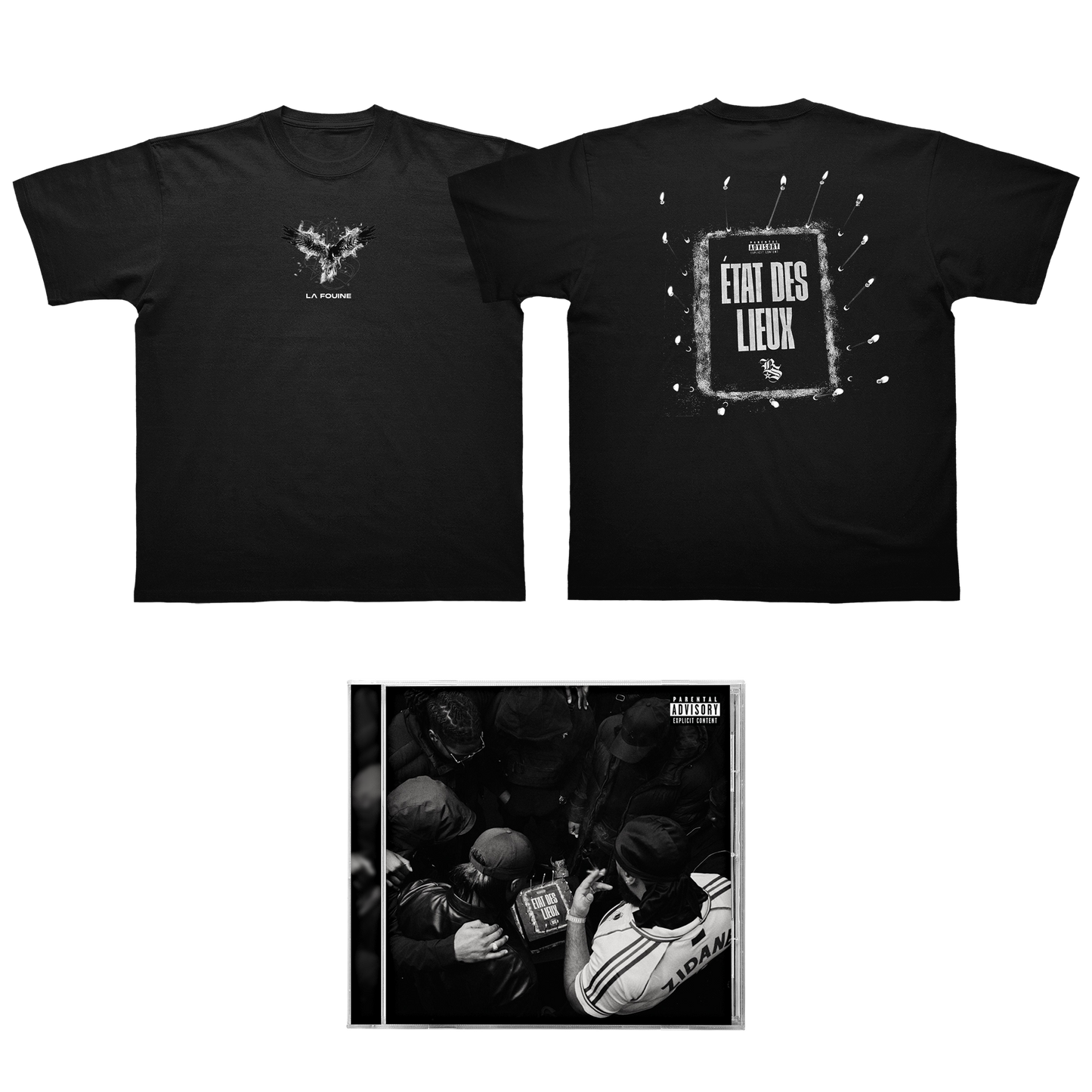 CD + T-SHIRT "ÉTAT DES LIEUX"
