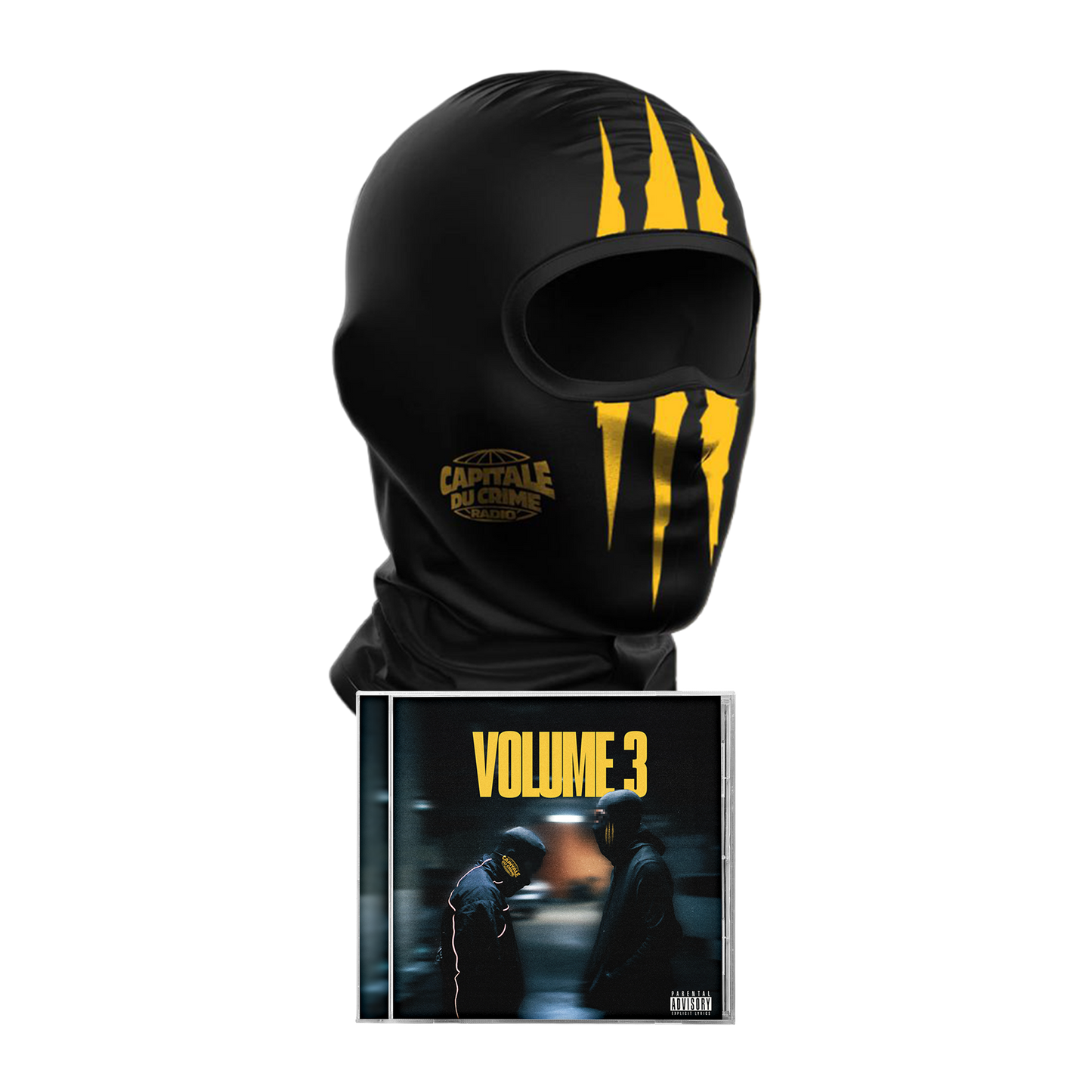 Cagoule + CD - Capital du crime radio 3