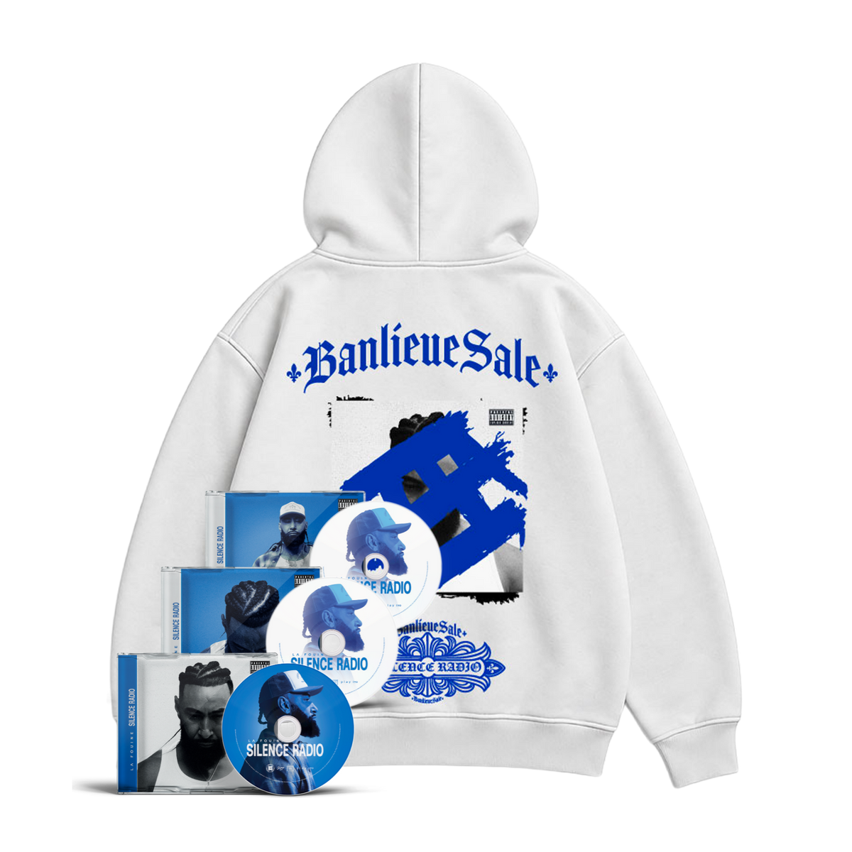 PACK 3 CD + HOODIE ZIP | SILENCE RADIO