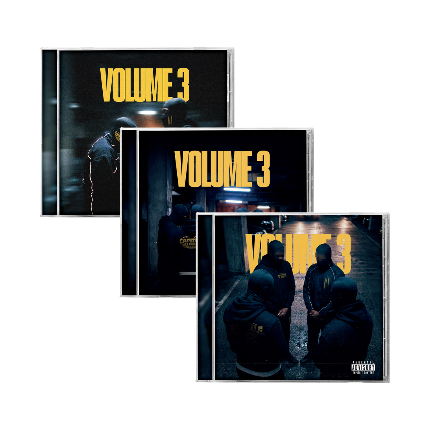 PACK 3 CD - Capital du crime radio 3