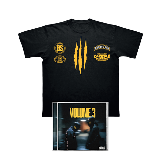 T-shirt + CD - Capital du crime radio 3